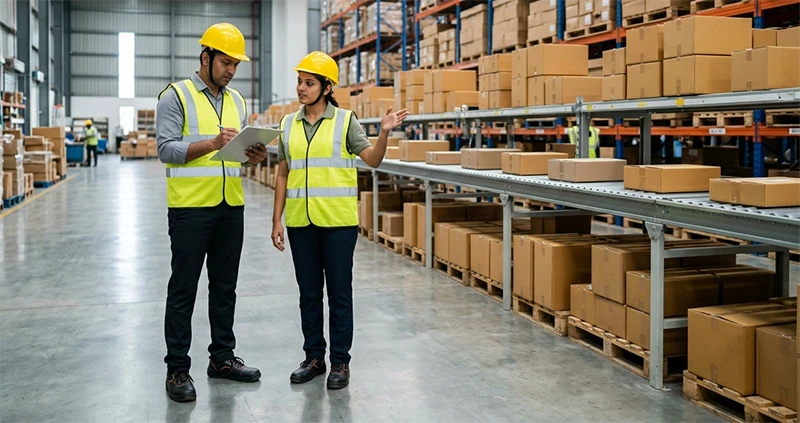 eCommerce business order management and operational workflows in India