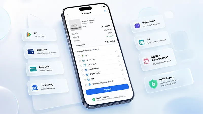 Payment gateways in India offering multiple payment options