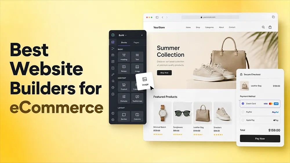Best Website Builders for eCommerce